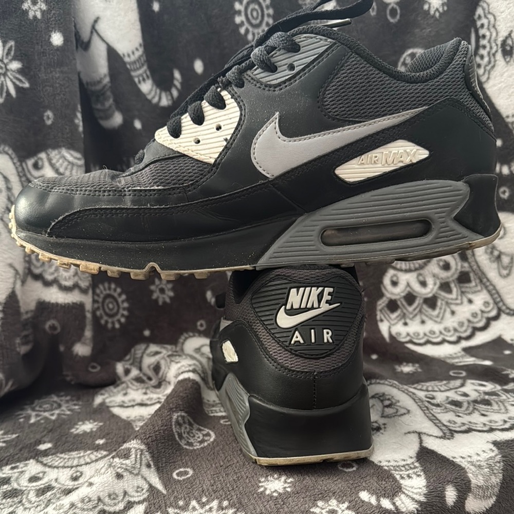 Nike Air Max Men's Black and Gray Shoes